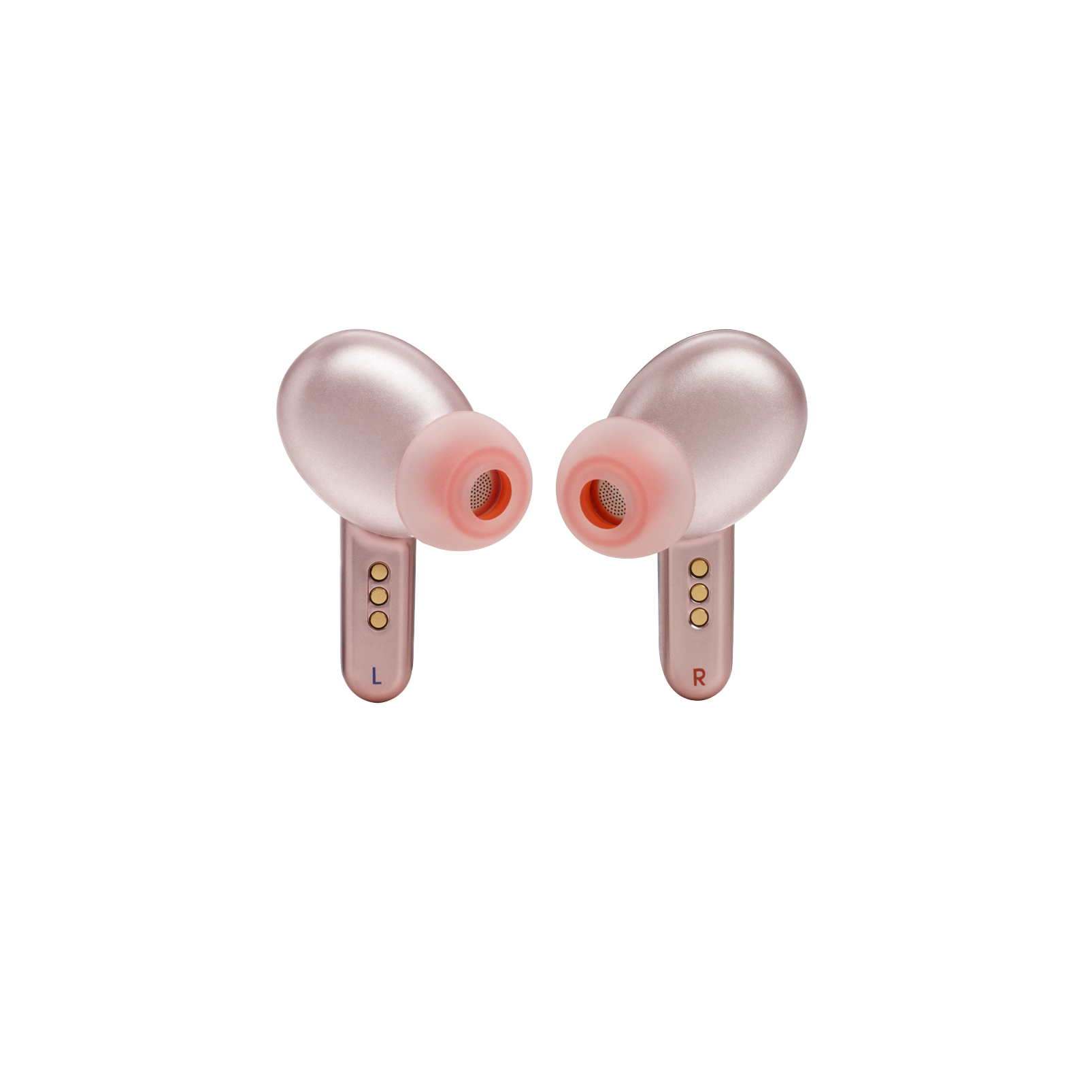 JBL Live Pro+ TWS - Rose Gold - True wireless Noise Cancelling earbuds - Back